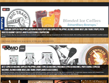 Tablet Screenshot of elkapitancoffee.com